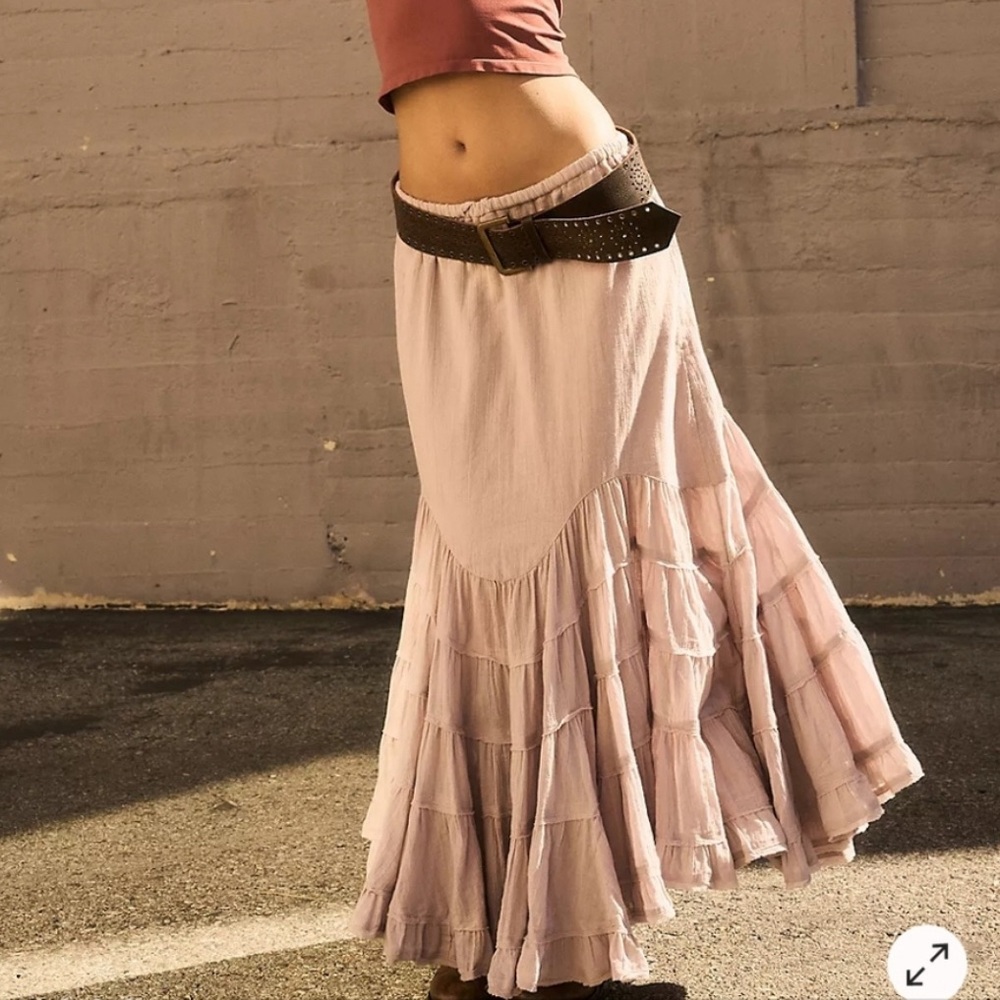 Free People Like A Mermaid Skirt in Winter Bloom